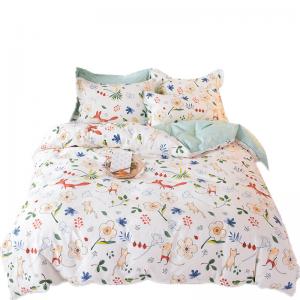 100% Cotton 200TC Printed Duvet Cover Set