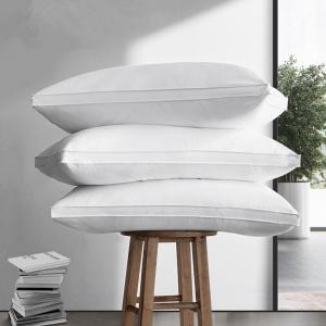 100% Cotton 233TC Casing with 1.33D Polyester Filling Bedding Pillows with 2.5cm Gusset