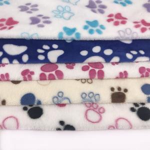100% Polyester Printed Coral Fleece Fabric 100% Polyester Printed Coral Fleece Fabric