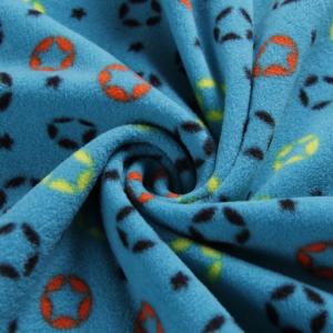 100% Polyester Printed Custom Polar Fleece Fabric
