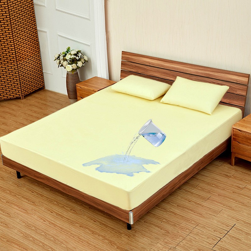 180gsm 70% Bamboo Terry Waterproof Fitted Mattress Protector