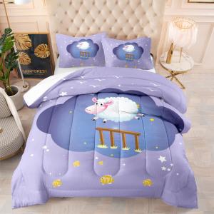 3D Digital Print Comforter Set With Two Pillowcases 3D Digital Print Comforter Set With Two Pillowcases