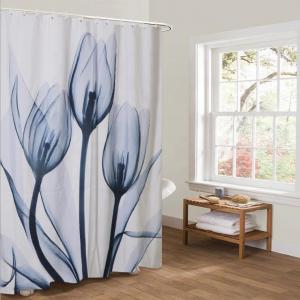3D Printed Lotus Waterproof Mildew Polyester Shower Curtain Thickened Toilet Partition Curtain Bathroom Curtain With Hooks 3D Printed Lotus Waterproof Mildew Polyester Shower Curtain Thickened Toilet Partition Curtain Bathroom Curtain With Hooks