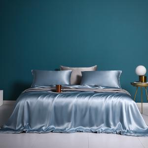 6A Top 19mm Grade 100% Silk Duvet Cover Set