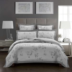 85% Modal 15% Graphene 60x60s 300TC Jacquard Duvet Cover Set