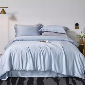 Certificated 100% LF Lyocell 300TC Solid Color Sheet Set