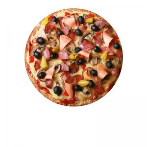 Comfortable Pizza Flannel Fleece Bed Blanket Throw Blanket 