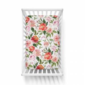 Custom Digital Print GOTS Organic Cotton Baby Bamboo Muslin Fitted Crib Sheet Set Custom Digital Print GOTS Organic Cotton Baby Bamboo Muslin Fitted Crib Sheet Set