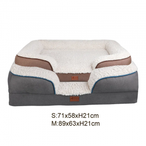 Custom Logo Luxury Washable Egg Foam Dog Large Bed  Custom Logo Luxury Washable Egg Foam Dog Large Bed