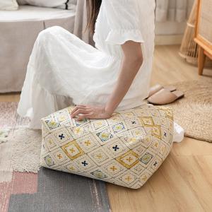 Decor Floor Pouf Ottoman Kids Room Play Square Floor Seating Cushion