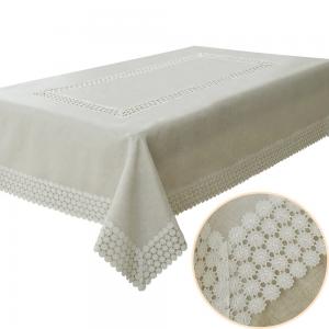 Elegant Cross-stitch Embroidery Lace Table Linen