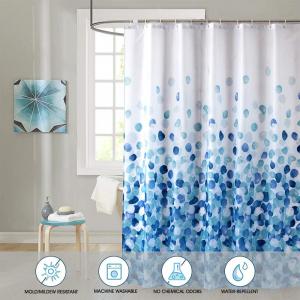 Fabric Fall Curtains Waterproof Colorful Funny Shower Curtain Set Bathroom 