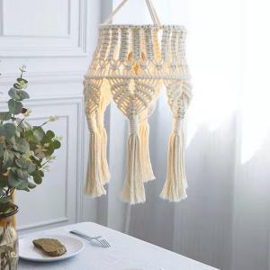 Handwoven Cotton Rope Lampshade