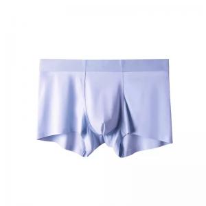 High-Quality Men's Ice Silk Underwear Seamless Underwear Breathable Boxer Shorts