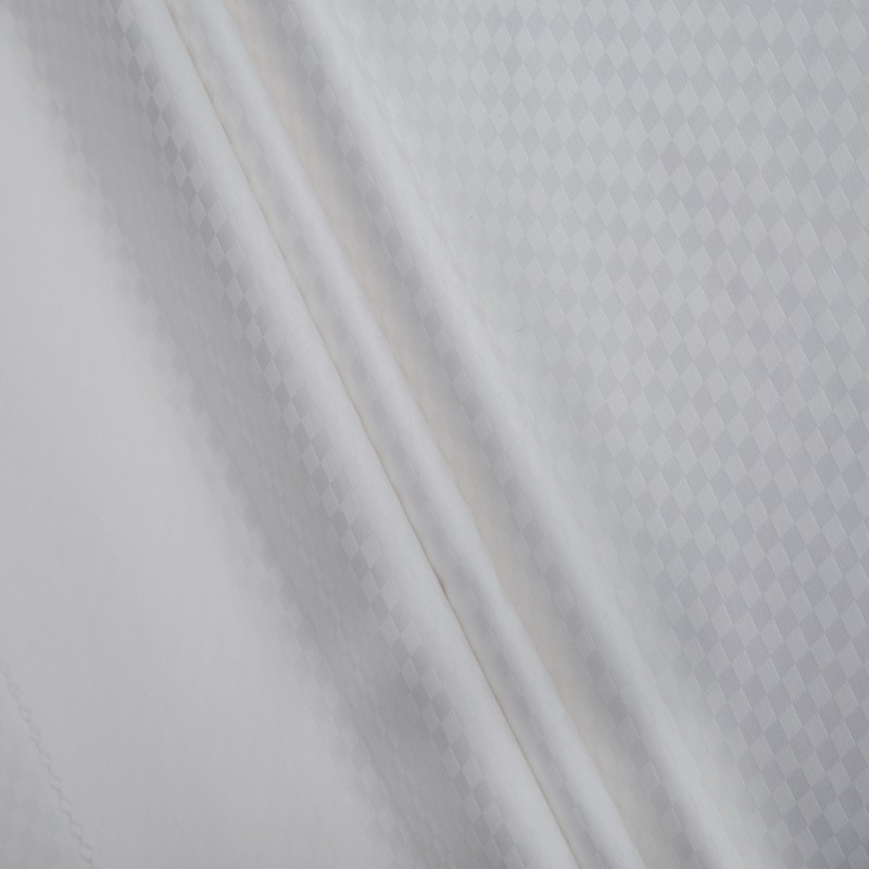 Hotel 100% Cotton 60S Jacquard 0.5cm Check Fabric