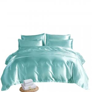 Luxury Satin 100% Super Soft Microfiber Duvet Cover Set
