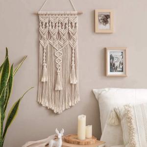 Macrame Hand Woven Wall Hanging Tapestry