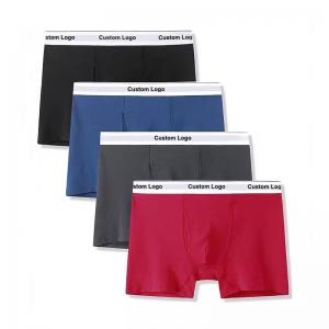 Man Underwear Mens Shorts Customized Logo Brand Boxer Briefs