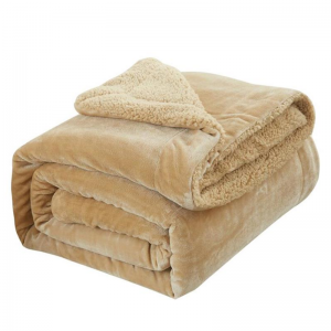 Microfiber Super Soft Coral Sherpa Fleece Blanket