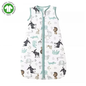 Organic Cotton Custom Design Newborn Sleep Sack