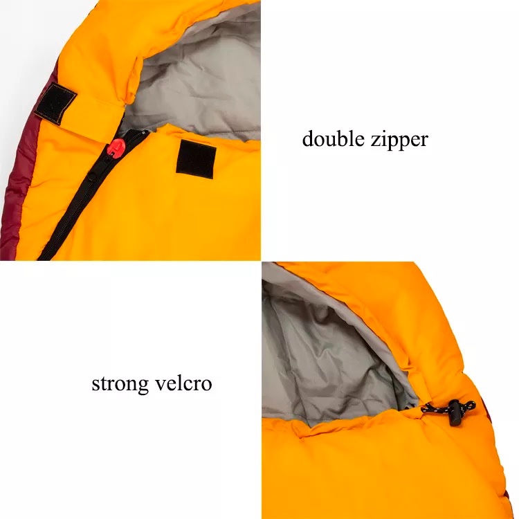 Outdoor Camping Lightweight Waterproof Mummy Sleeping Bags for Winter
