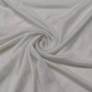 Plain Dyed Light Weight 100% Natural Bamboo Jacquard Fabric For Kids Clothing