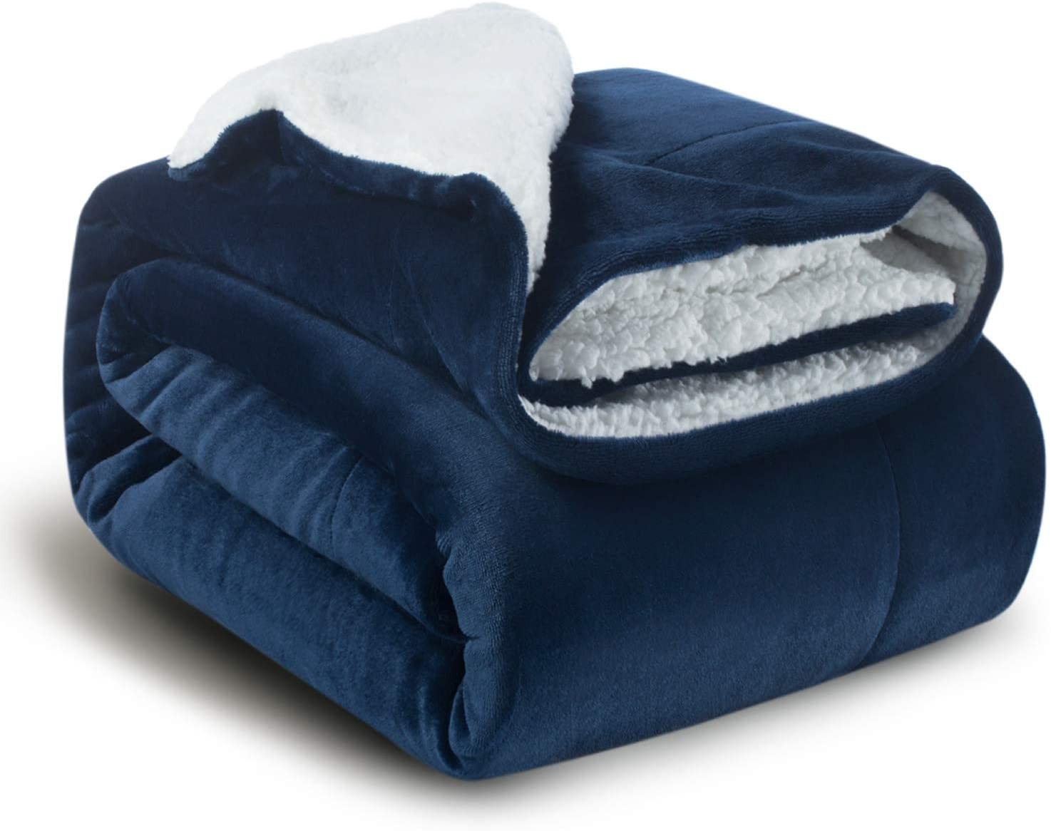 Plush Sherpa Fleece Blanket Reversible Warm Cozy Microfiber Soft Plush Throw Blanket