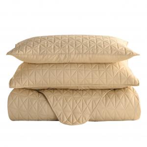 Polyester Fabric Bedding Cover 3 Piece Set Bedspread