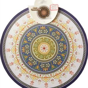 Round Home Silicone Dining Table Mats