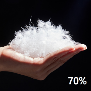 Wholesale 70% Washed White Duck Down
