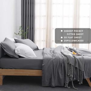 Wholesale Soft 100% Bamboo Bedsheet Bedding Set